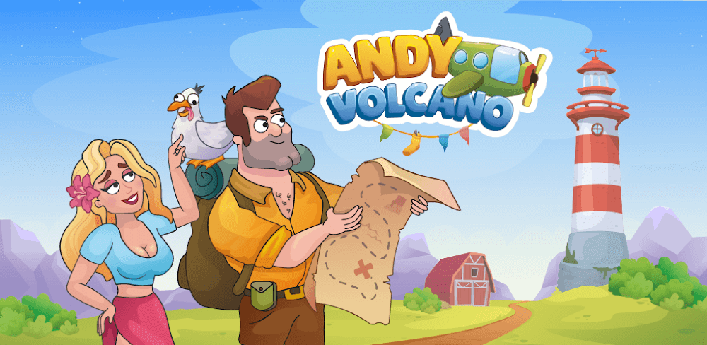 Cover Image of Andy Volcano v1.5.6 MOD APK (Unlimited Money, Booster)