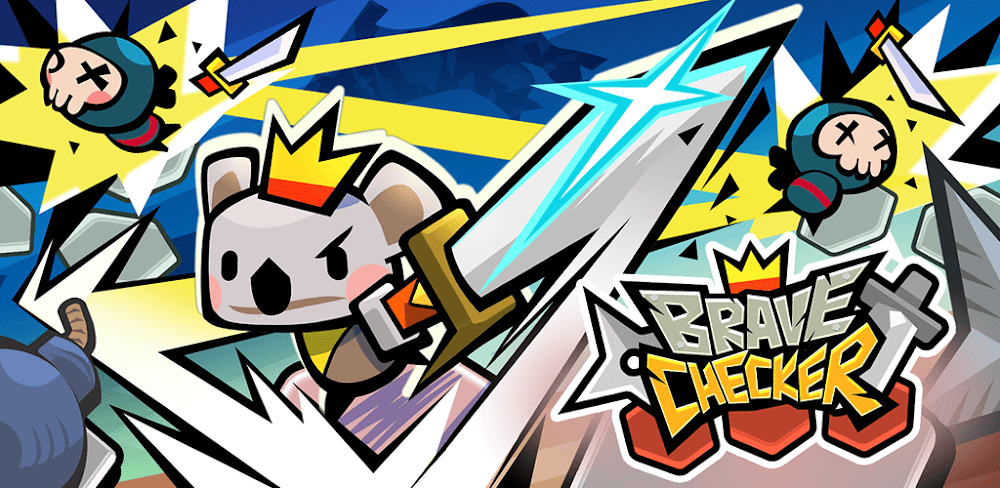 Cover Image of Brave Checker v1.4.0 MOD APK (Damage, Defense Multiplier, God Mode)