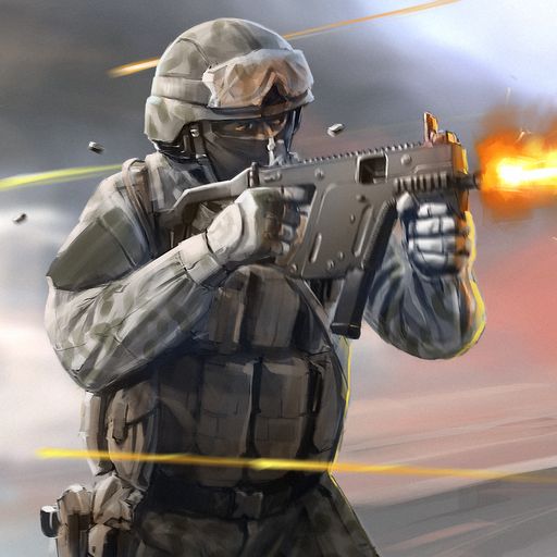 Cover Image of Bullet Force v1.84.0 MOD APK + OBB (Ammo/Map Hack)