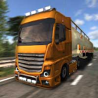 Cover Image of Euro Truck Driver Simulator 3.1 Apk + Mod + Data for Android
