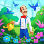 Cover Image of Gardenscapes v8.1.0 MOD APK (Unlimited Coins, Stars)