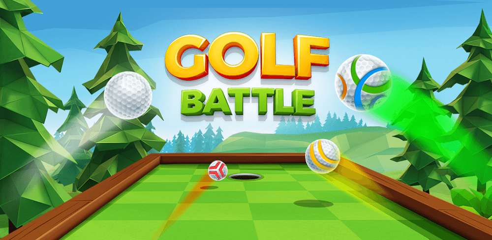 Cover Image of Golf Battle v2.9.3 MOD APK (Automatically hit the hole)