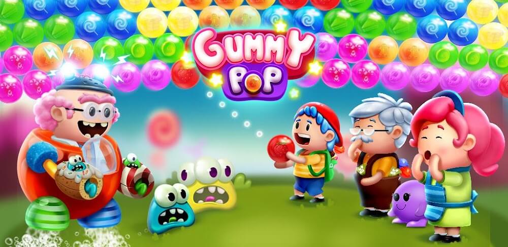 Cover Image of Gummy Pop v4.8 MOD APK (Unlimited Hearts)