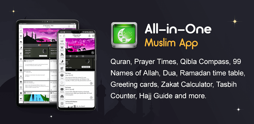 Cover Image of Islamic Calendar v5.5 MOD APK (Premium Unlocked)