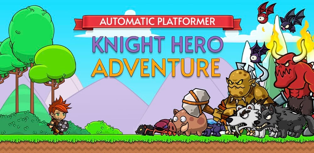 Cover Image of Knight Hero Adventure v2.0.9 MOD APK (Skill Point, God Mode, One Hit)