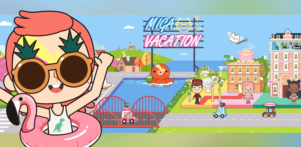 Cover Image of Miga Town: My Vacation v1.9 MOD APK (Unlocked All Content)