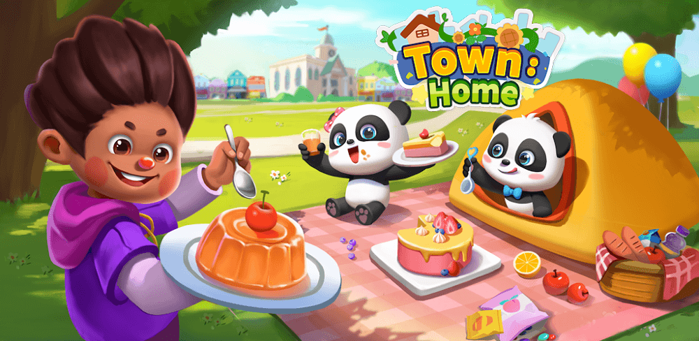 Cover Image of Panda Games: Town Home v8.70.11.00 MOD APK (Free Shopping)