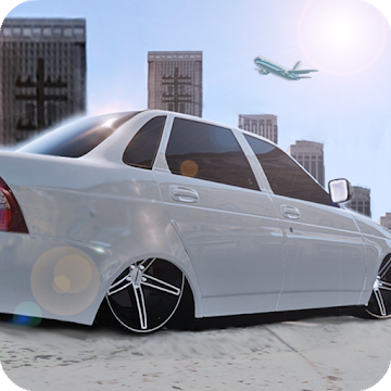 Cover Image of Russian Cars: Priorik v2.32 MOD APK (Free Shopping) Download