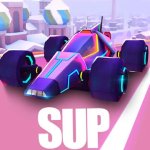 Cover Image of SUP Multiplayer Racing v2.3.8 MOD APK (Unlimited Money)