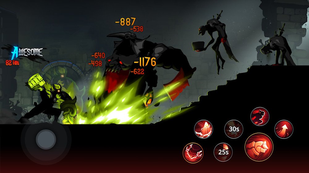 Shadow Knight: Ninja Game War MOD immortality/no skill cooldown 3.24.147 APK  download free for android