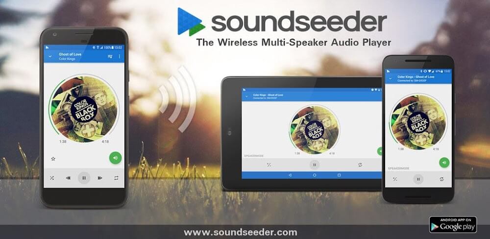 Cover Image of SoundSeeder v2.7.1 MOD APK (Premium Unlocked)