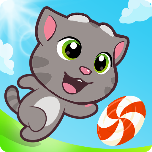 Cover Image of Talking Tom Candy Run (MOD Money) v1.6.1.372 APK download for Android