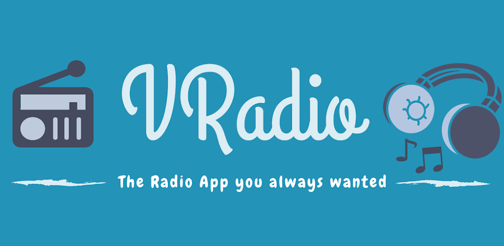 Cover Image of VRadio v2.7.1 MOD APK (Premium Unlocked)