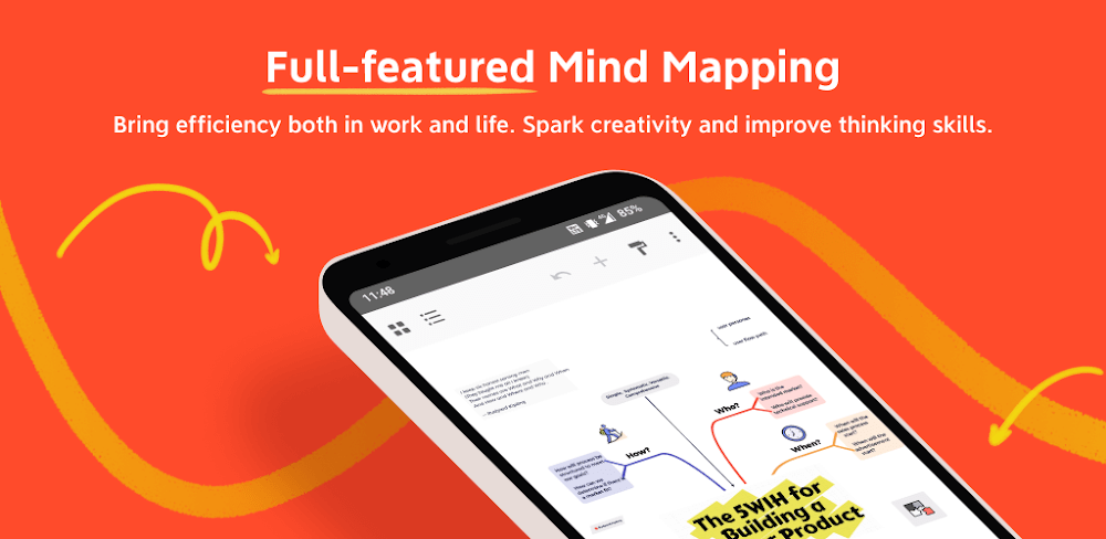 Cover Image of XMind: Mind Map v24.04.11286 MOD APK (Premium Unlocked)